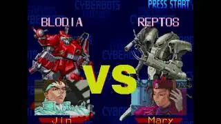 { Episode &Tau;&rho;ί&alpha; } BLODIA VS REPTOS 110.602p !!! MAME  Cyberbots  Fullmetal Madness USA 27-11-2020