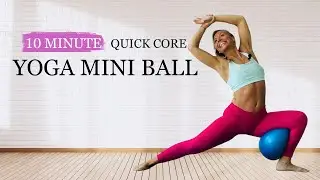 Get Abs in 10 Min | Mini Ball Yoga for Core Strength 🔥