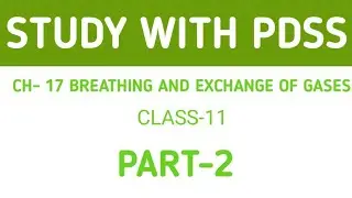 CHAPTER-17 | BREATHING AND EXCHANGE OF GASES | PART- 2 | CLASS-11 BIOLOGY