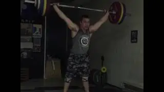 158 kilo/350 pound snatch at 19 years old! (Best snatch in Canada)