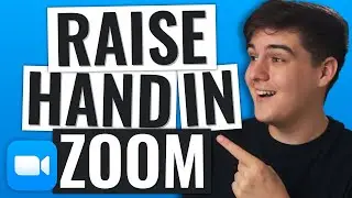 Как поднять руку в Zoom! (Быстрый и простой урок по Zoom!)
