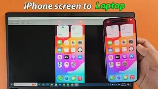 How to screen mirror iphone to laptop windows 10