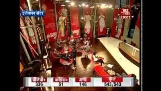 Aaj Tak reporters react to LS poll results (PT-2)