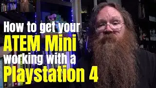 My Blackmagic ATEM Mini Playstation 4 streaming setup