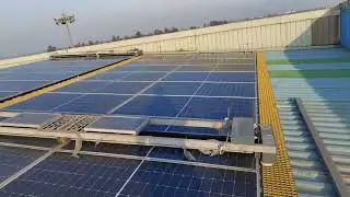 Revolutionary Solar Panel Cleaning Robot &ndash; 100% Water-Free & Efficient!  #solarcleaner #solar