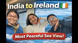 Indian Student in Ireland 🇮🇪 | Long Walk, Silent Thoughts & a Beautiful Sea View