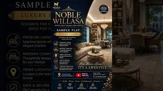 NOBLE WILLASA | Sample Flat | Luxury Floors #noble #luxury #home #mohaliproperty #propertyshorts