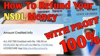 How To Refund NSDL Money  One Click 💰