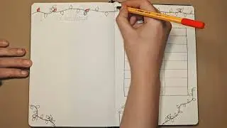 Journal with Me in Realtime - December Bullet Journal Watchlist