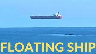 Floating Ship Image Captured By Photographer !