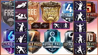 SEASON 1 TO 10 EMOTES PUBG | PUBG SEASON 1 TO 10 SEASON EMOTES | PUBG SEASON 1 TO 10 ALL EMOTES
