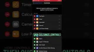 How to add screen recording to your control center