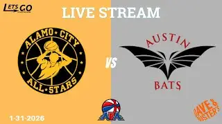 2025-2026 ABA SEASON - Austin Bats vs Alamo City All-Stars (Saturday, Jan. 31, 2026)