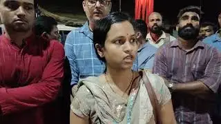 Religious sentiments hurt after comments on Narkasur; People at Police station