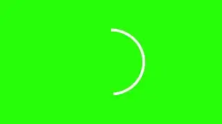 videos loading animation with green screen