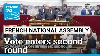 France's newly elected lawmakers begin choosing a speaker: Vote enters second round &bull; FRANCE 24