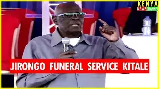 'HIO BASI ILIMGONGA ILIKUWA NA NANI' Angry Fred Gumo speech at Cyrus Jirongo Funeral Service Kitale