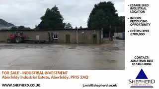 For Sale: Aberfeldy Industrial Estate, Aberfeldy, PH15 2AQ