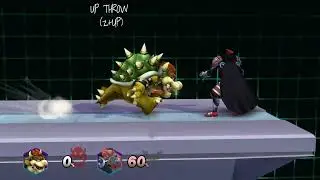 PROJECT M EX REMIX 0.95 B BOWSER MOVESET SHOWCASE