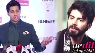 Siddharth Malhotra's SHOCKING Comment On Pakistani Actor Fawad Khan & Ae Dil Hain Mushkil Ban