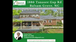 1886 Tanasee Gap Rd, Balsam Grove, NC 28708