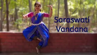 Saraswati Vandana | Bharatanatyam by Parnoshree Mandal | disciple of Sukanya Kumar | USHAS