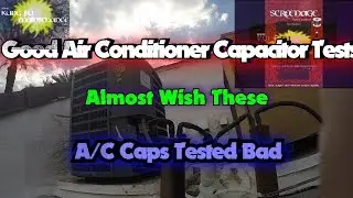 Good Air Conditioner Capacitor Tests Almost Wish These AC Caps Tested Bad