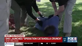 DHS launches Operation &lsquo;Catahoula Crunch&rsquo; targeting migrant criminals in New Orleans