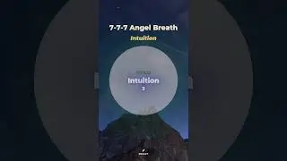 Open to intuition 👁 Try this 777 Triangle breathing exercise to be more intuitive!