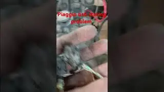 Piaggio bs6 stating problem #automobile #mechanic #art #engine #stating #sho #yt #youtubeshorts #bs6