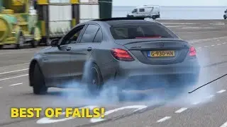 Cars Leaving Car Meets - Best of Car Fails and Close Calls in AC | Car Spotting 2025
