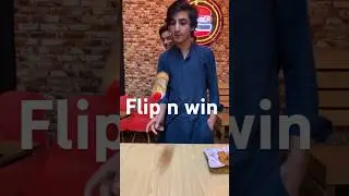 #FlipNWin#BurgerBottle#RestaurantLife#WinBig#FlipToWin #food #flipbottlechallenge #flipbottle