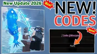 ⚠️Новое⚠️ ВСЕ РАБОЧИЕ КОДЫ ОБНОВЛЕНИЯ для Fisch в январе 2026 года - Roblox Fisch Codes 2026