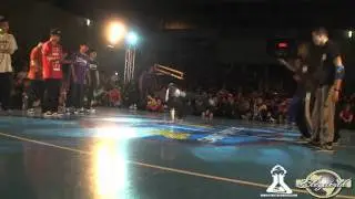 LAST FOR ONE vs TEAM BBOY FRANCE | UNVSTI BATTLE 2011