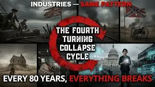 The Fourth Turning Collapse Pattern: Every 80 Years America Resets &mdash; And 2025 Is the Breaking Point