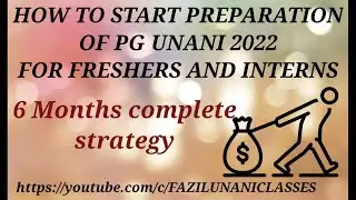 AIAPGET 2022 PREPARATION IN SIX MONTHS. MD UNANI PREPARATION STRATEGY FOR 6 MONTH.