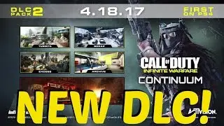 Infinite Warfare - CONTINUUM DLC 2! Shaolin Shuffle, Turista, Excess, Archive (COD IW DLC2)