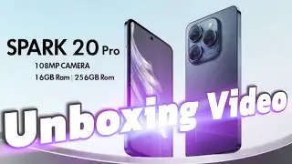 Tecno Spark 20 Pro Unboxing Video | 108MP Camera