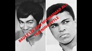 BRUCE LEE AND MUHAMMAD ALI TRAINING STYLE