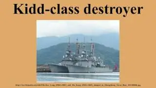 Kidd-class destroyer