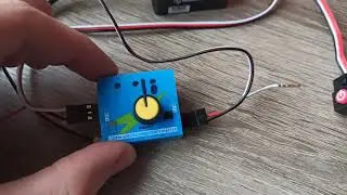 Управление оборотами регулятора Hobbywing ezrun max10sct через сервотестер