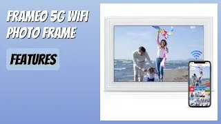 REVIEW (2025): Frameo 5G WiFi Photo Frame. Features