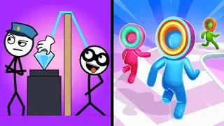 Thief Puzzle Vs Layer Man 👨‍💻👨‍🎤💫🌀 Max All Levels Android iOS Gameplay Ep 160