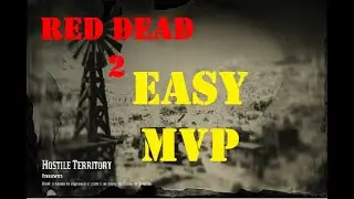 Red Dead Redemption 2 How to earn easy MVP for the Real Deal trophy/achievement #RDR