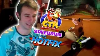 Crash Team Racing Speedrun LIVE on GDQ Hotfix!