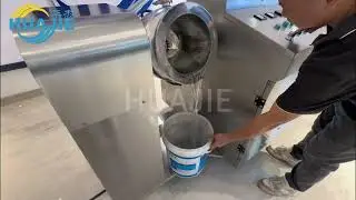 HUAJIE 10L Laboratory Lifting Vacuum Homogenizer Emulsifier Mixer Machine with Electric Heating