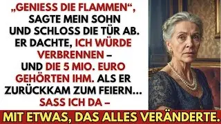 Mein Sohn sperrte mich in eine brennende Hütte, um 5 Mio. Euro zu stehlen – doch ich hatte Beweise.
