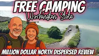 Free Camping Million Dollar Boondocking on Banks Lake | Washington State Dispersed Camping