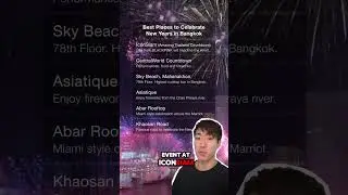 Best Places to Celebrate New Years in Bangkok