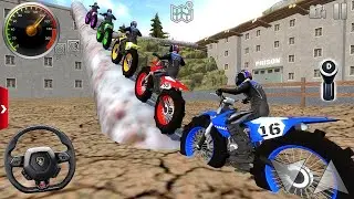 Impossible Motocross Dirt Bike Stunt Racer - Off-Road Racing Simulator 3D - Android GamePlay #4